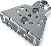 Platine de fixation pour moteur de portail