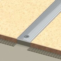 Profil à encastrer aluminium strié