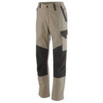Pantalon Outsum c/p renforts Cordura® Beige / noir