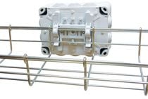 Boite de dérivation avec patte optifix spécial chemin de câble Couvercle à visser 1/4 de tour