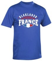 Tee-shirt bleu royal