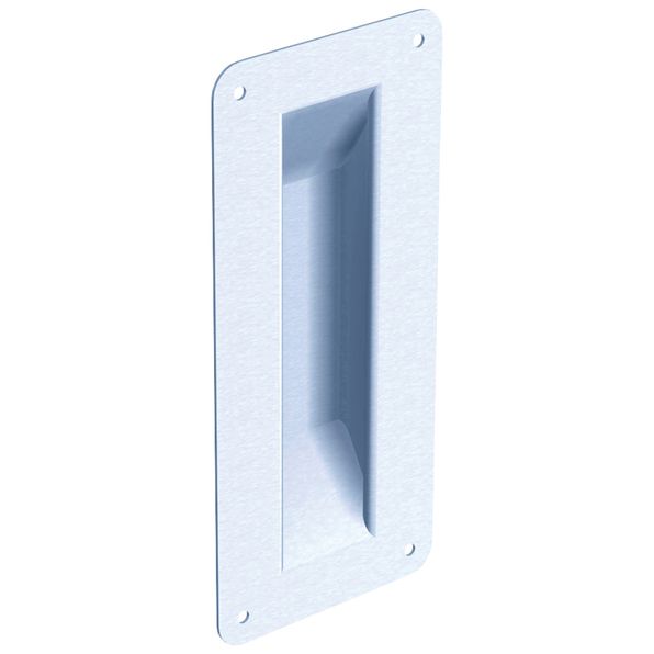 Poignées Cuvette à Encastrer Pour Porte De Garage, Portail Et Portillon