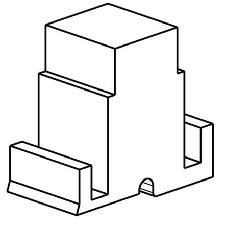 Coussinet d'étanchéité rail 5 mm