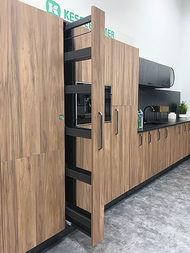 Armoire coulissante DISPENSA 150 Arena Pure Anthracite Foussier