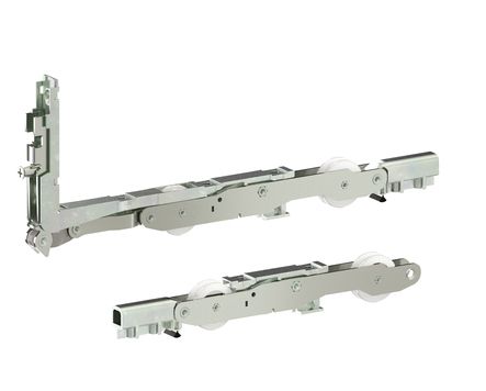 Paire de galets LUCE 250 kg