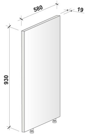 Jambage (hauteur 930 mm)