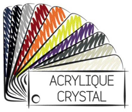 Nuancier acryliques cristal