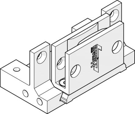 Guide inférieur HAWA Frontslide 60 A