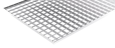 Tapis caillebotis métal 1 000 x 500