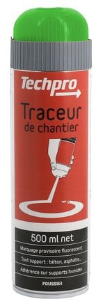 Traceur de chantier fluo