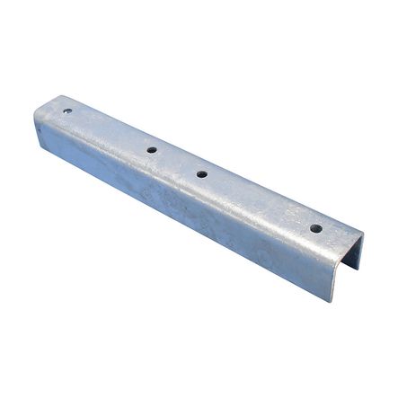Jonction de rail en U