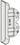 Embase fiche intermédiaire OF UNI-JET M6/4