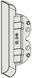 Embase fiche intermédiaire OF UNI-JET M6/4