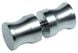 Bouton double inox de tirage