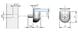 Taquet Peki pour tablette en verre