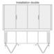 Garniture Hawa folding concepta 25 porte bois