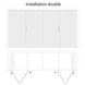Garniture Hawa folding concepta 25 porte bois