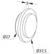 Embout de tube diamètre 30