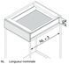Kit tiroir LÉGRABOX pure - Inox anti-traces de doigts - TIP-ON