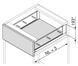 Kit tiroir LÉGRABOX free - Inox anti-traces de doigts - TIP-ON
