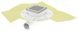 Siphon PVC avec cadre et grille inox